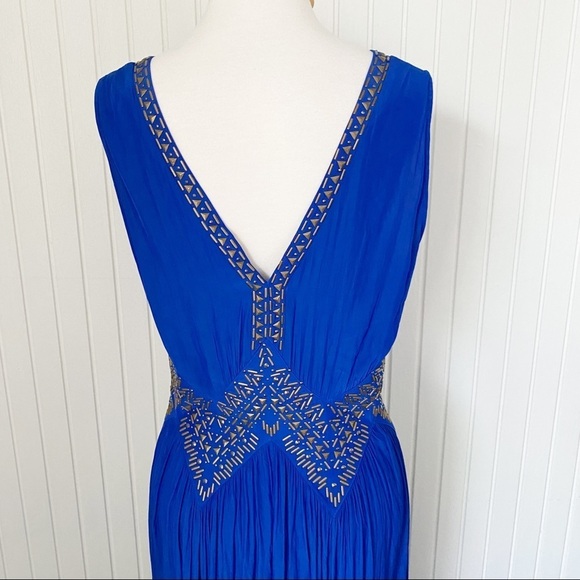 Ramy Brook Blue Embellished Dress - Picture 10 of 16